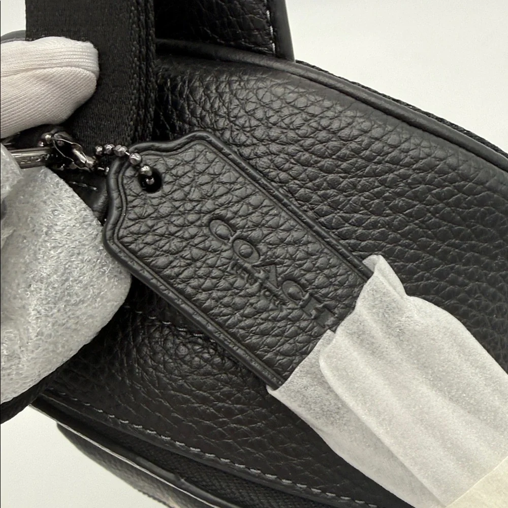 Coach West Pack With Lightning Bolt Print Black